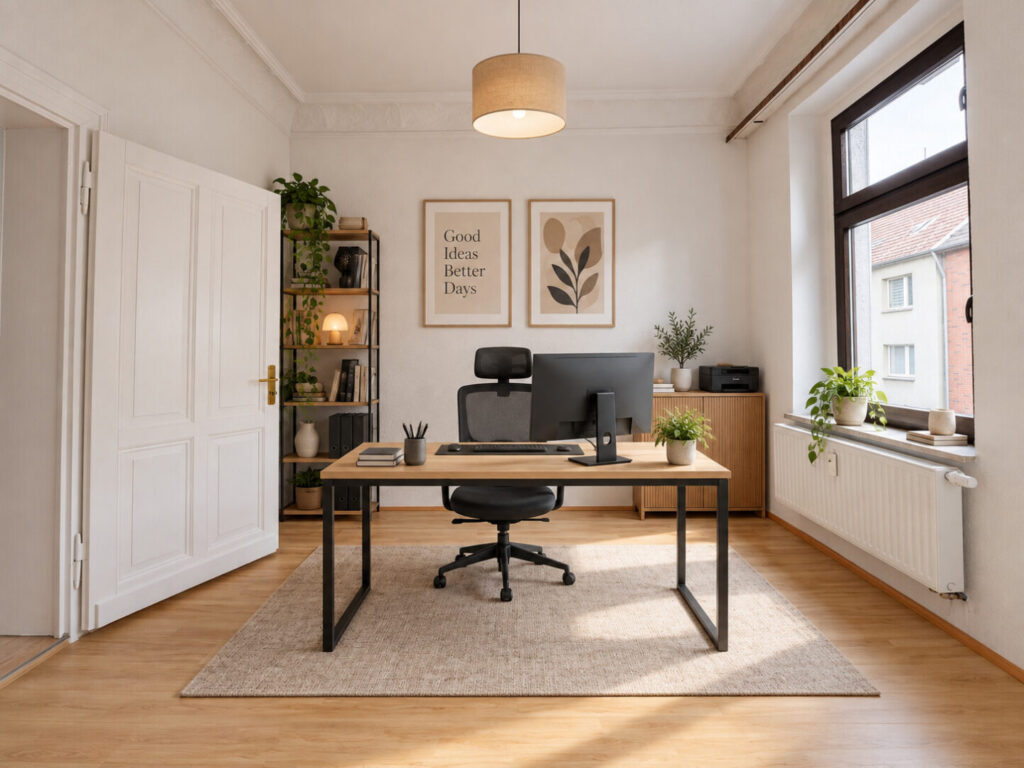 Arbeitszimmer KI-Bild